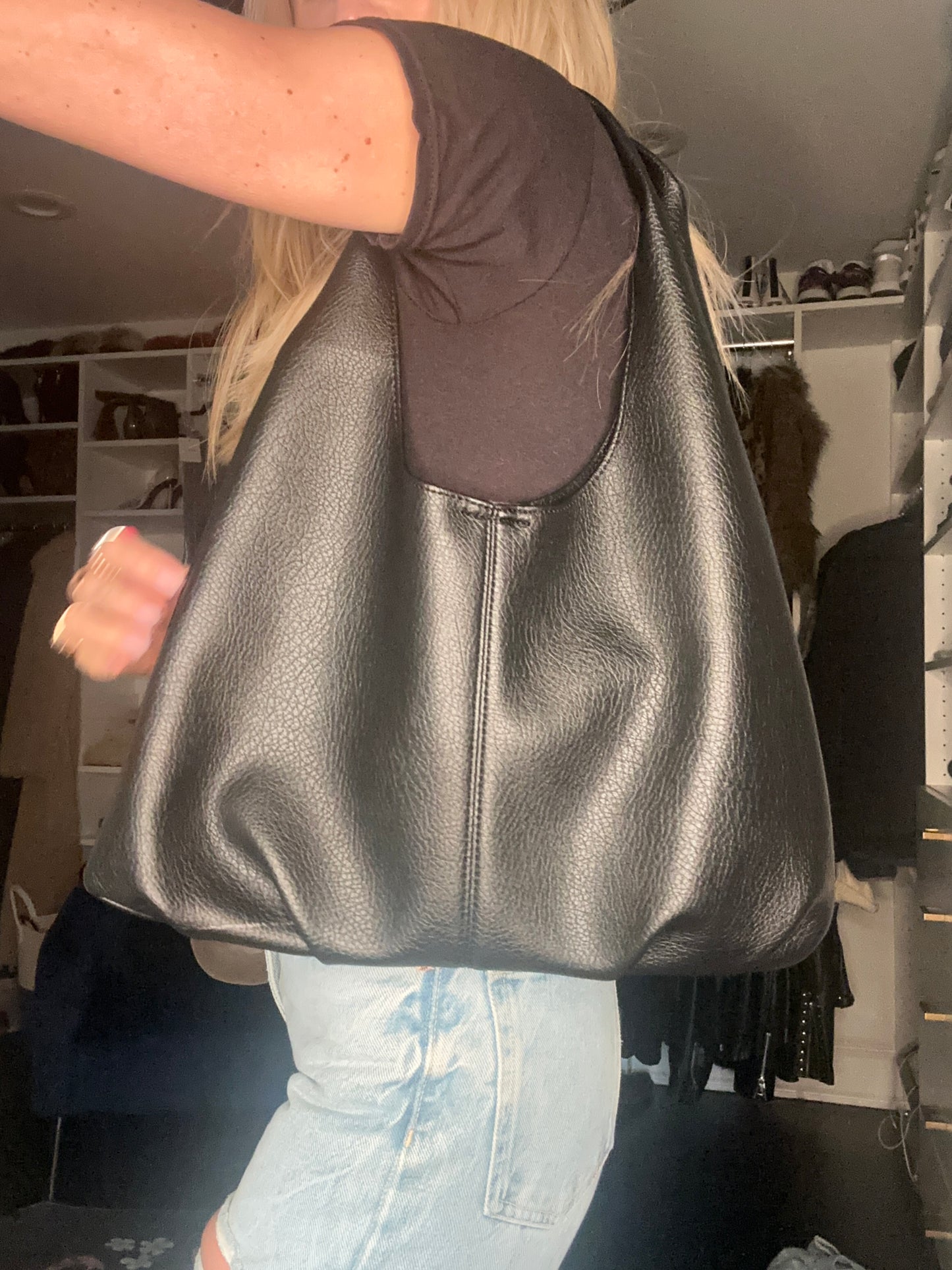 Hobo Vegan Leather Bag