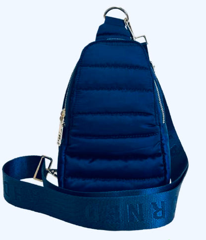 The Ziggy Quilted Puffer Sling Bag